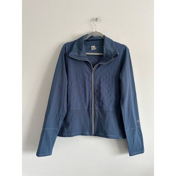 Calia by Carrie Underwood Essential Quilted Jacket Full Zip Athletic Blue XL - Picture 6 of 11